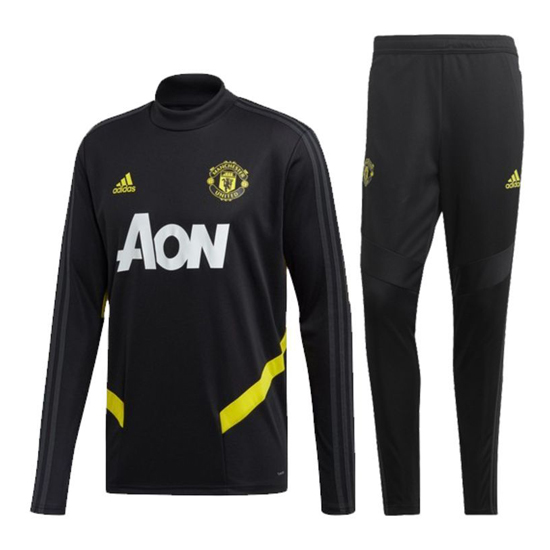 Tuta da Track Manchester United 2019/2020 Nero e Giallo - Clicca l'immagine per chiudere